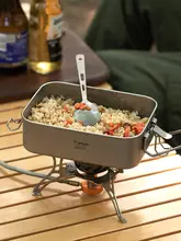 Tiartisan 純チタン製 四角いお弁当箱【密閉型・アウトドア用・携帯便利】