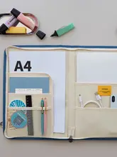 A4A5対応 文具ファイルバッグ【タブレット収納用・男女兼用】
