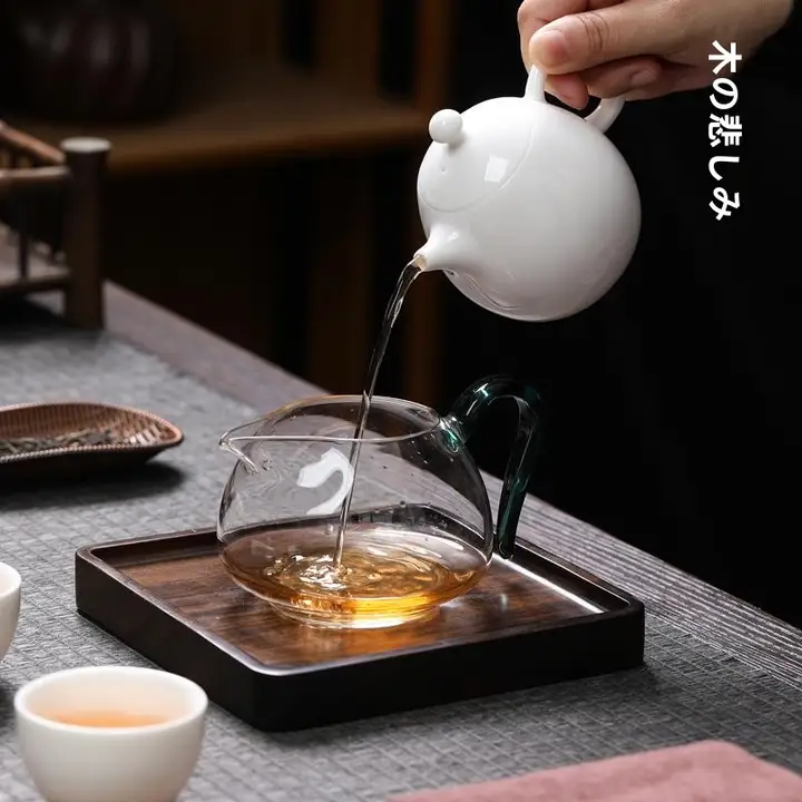 白陶製茶壺【フィルター付き・家庭用・功夫茶具】