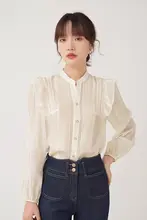 女性用シャツ【秋冬・洗練されたデザイン・通勤・重ね着に最適】