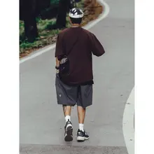 夏用アメリカンストリートスタイルのコットンTシャツ【ゆったりフィット・レトロデザイン・短袖】