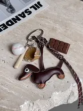 カラフルなひもとビーズのカートゥーンポニーキーリング【ギフト用・DIYバッグチャーム】