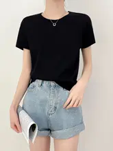 極上の柔らかさのシルクコットンラウンドネック半袖Tシャツ【女性用・着やせ効果・薄手】