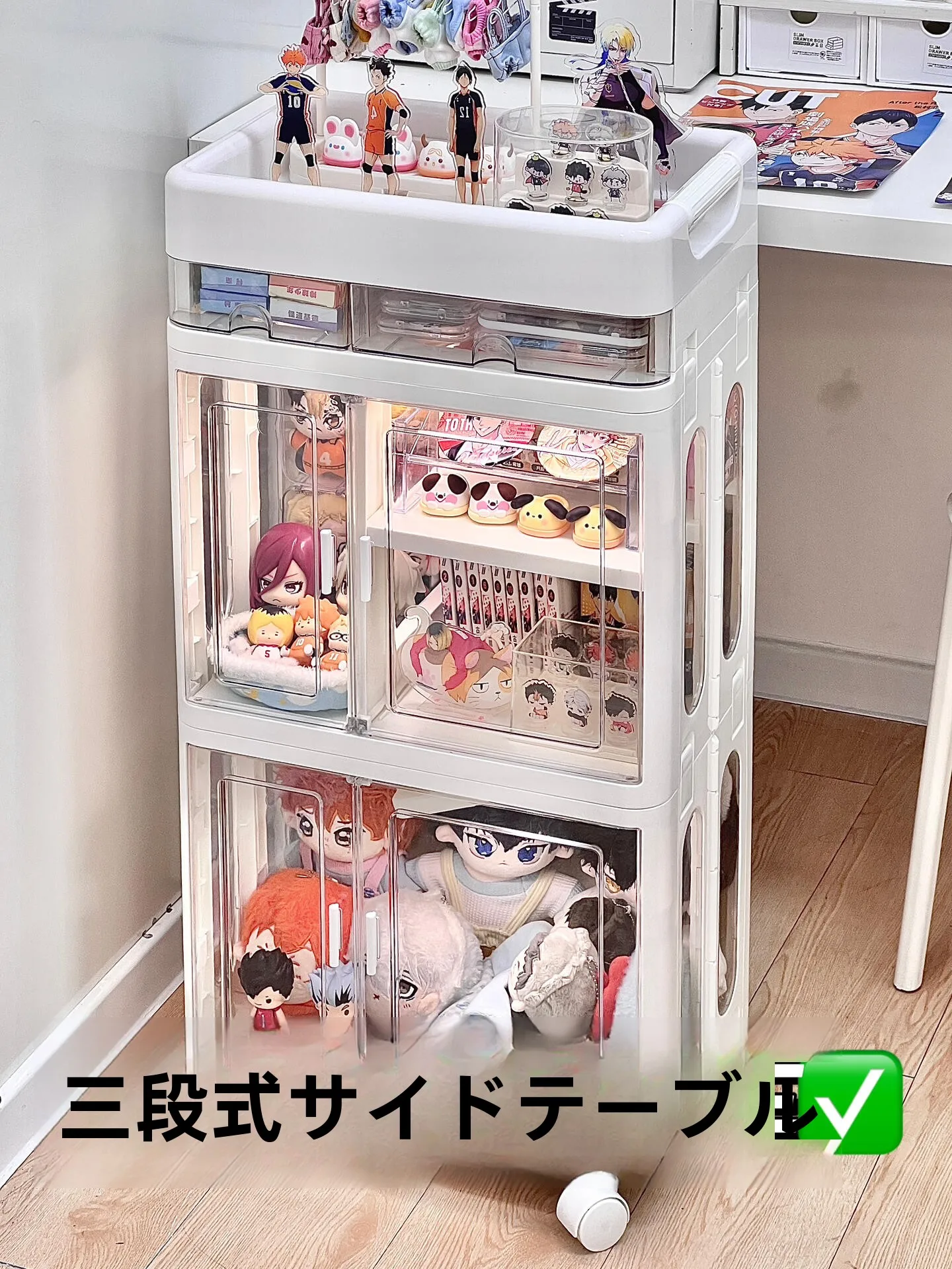 19インチラックとCD本棚の選び方で迷うなら、この「移動可能多層収納ラック」が解決する？