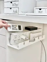 デスク下配線整理ボックス【固定器・穴あけ不要】