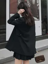 上品な通勤スタイル！グレーグリーンジャケット【百褶スカート付き・春秋向け・女性用】（セットアップ対応）