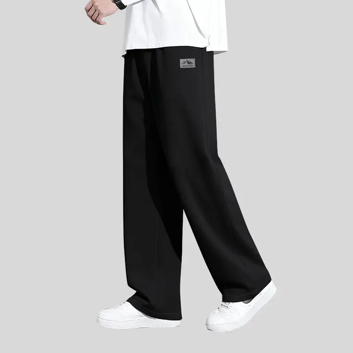 冬用 メンズ テーパードパンツ【加絨・厚手・フィット】（セットアップ対応）