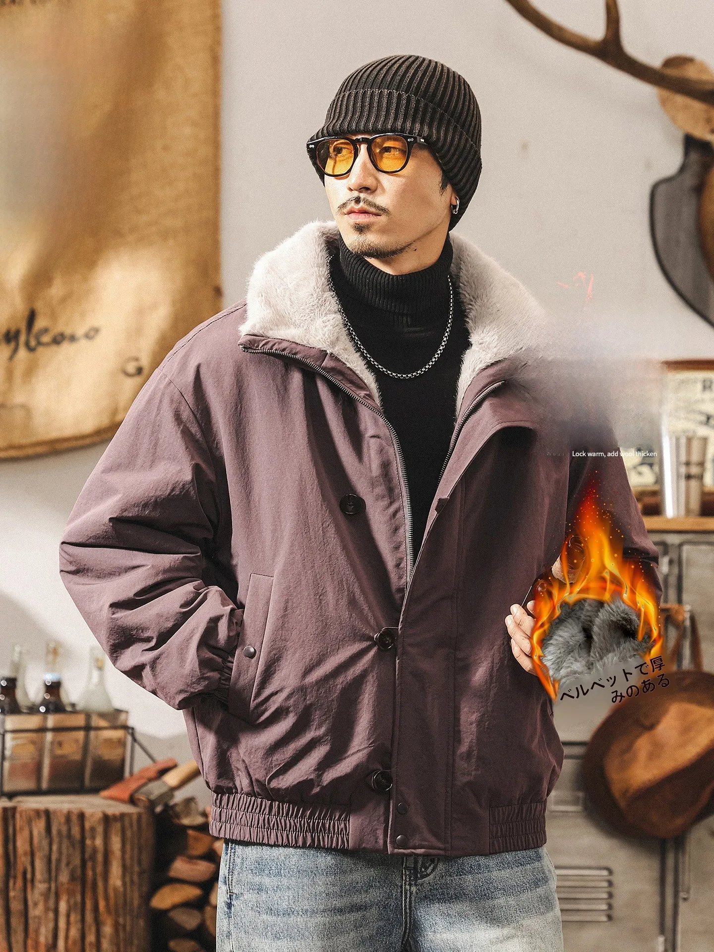 flannel jacket は冬に着るのか？リバーシブルコットンジャケットで答えを知る