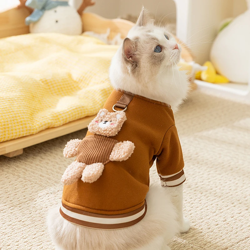 おしゃれな猫の服を選ぶには？厚手保温トレーナーが冬の暮らしを救う理由