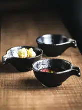 小皿 取り皿 醤油皿 薬味皿 陶器 家庭用 小ぶり 和食器 ヴィンテージ