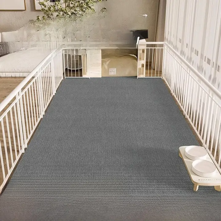 TPE製 ペット用ラグマット【耐噛み・防水・滑り止め・厚手・犬用寝具】