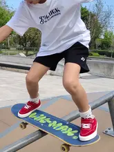 子供用スポーツシューズ【赤・男女兼用・スケートボード対応】
