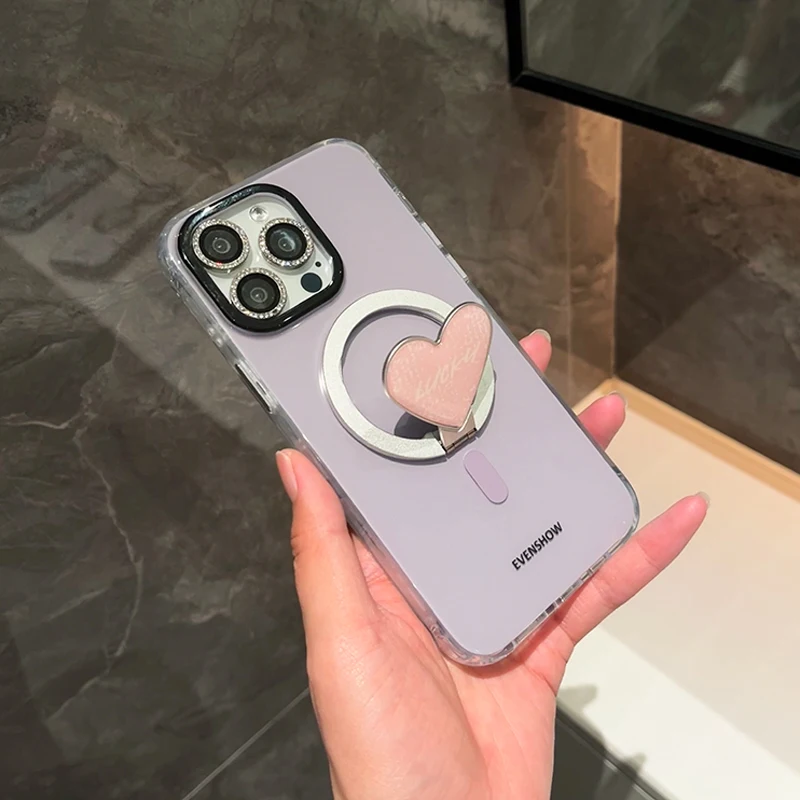 強力マグネット式スマートフォンスタンド：クリエイティブデスクトップで安定したスマホ支えを実現