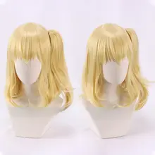 芙兰朵露 コスプレ用ウィッグ【マングゴールド・アニメキャラクター】
