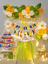 子供の10歳誕生日お祝い用バルーンデコレーション【教室用・成長礼セレモニー】