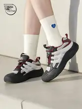 レトロデザインのアウトドアスポーツシューズ【女性用・カジュアル・秋冬用】