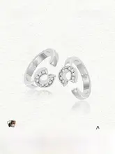 馬蹄デザインのフィンガーリング【カップル向け・ユニークなアクセサリー】