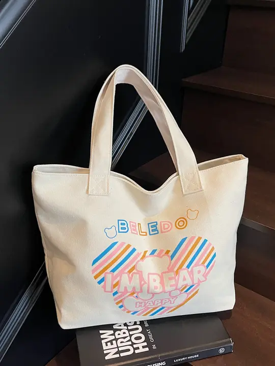 キャンバスバッグ レディース 大容量 2025年新作