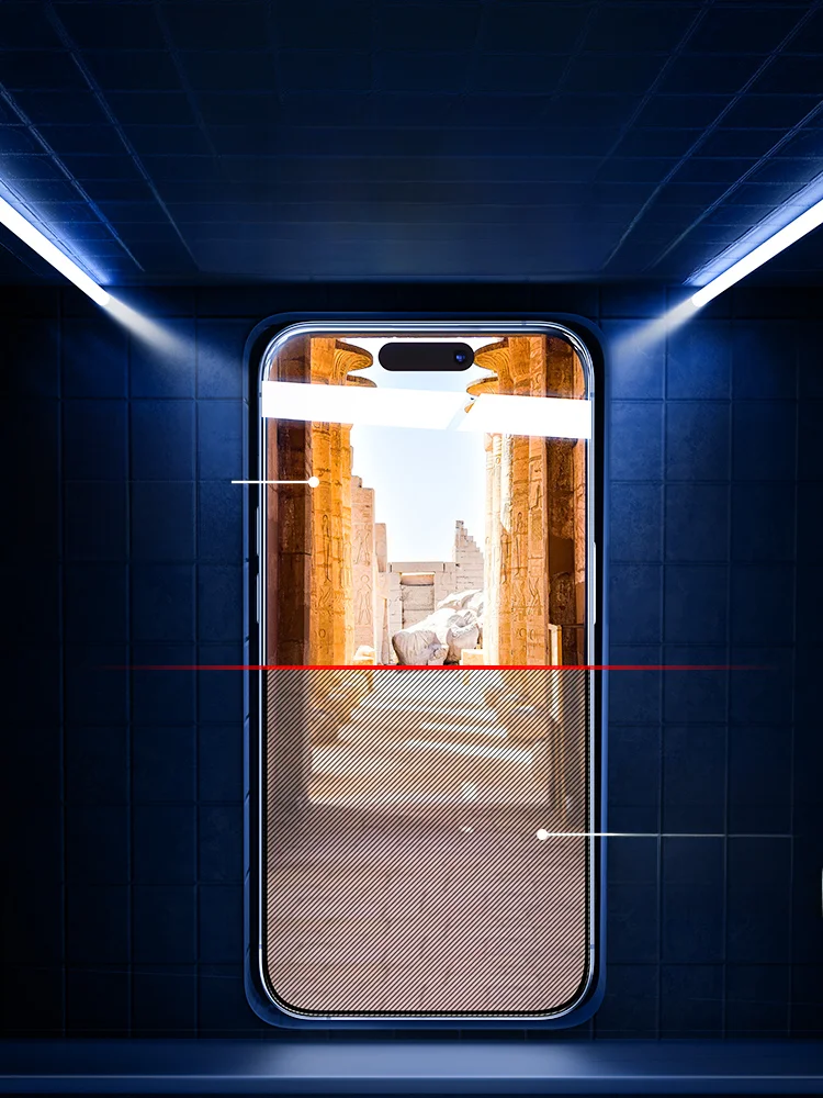iPhone15 Pro フィルム 代用で安心 できるのは、本当に100均の「閃魔」ガラスフィルム？