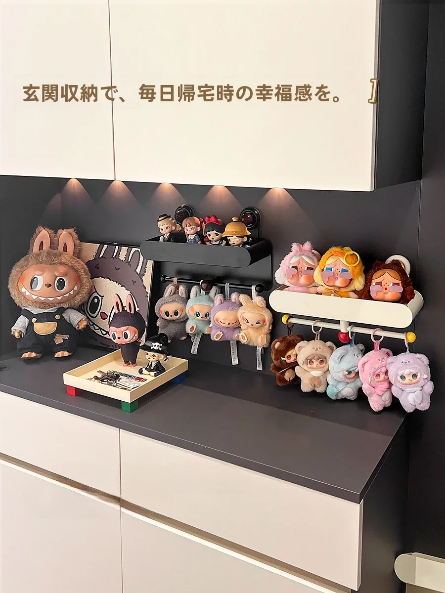 ぬいぐるみやフィギュアを壁に飾るディスプレイラックの選び方：懒人学堂H1253の実用性解析