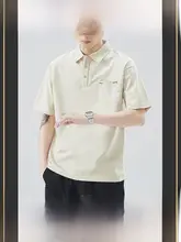 夏用 薄手 メンズPOLOシャツ【ゆったりフィット・半袖・カジュアル】