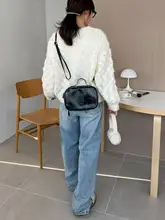 春の新作！多用途のショルダー＆ハンドバッグ【小型・フラップ付き】
