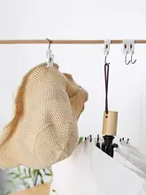 収納クリップ フック 生活用ステンレス 動きやすい バスルーム バルコニー 風防 タオル スリッパ