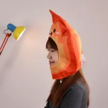 かわいいカートン火炎風頭飾り【撮影やパーティーに最適】