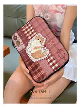 毛糸製くまデザインノートパソコン内蔵ケース【女性向け・Apple MacBook Air・Huawei MateBook・Lenovoなど対応】（セットアップ対応）