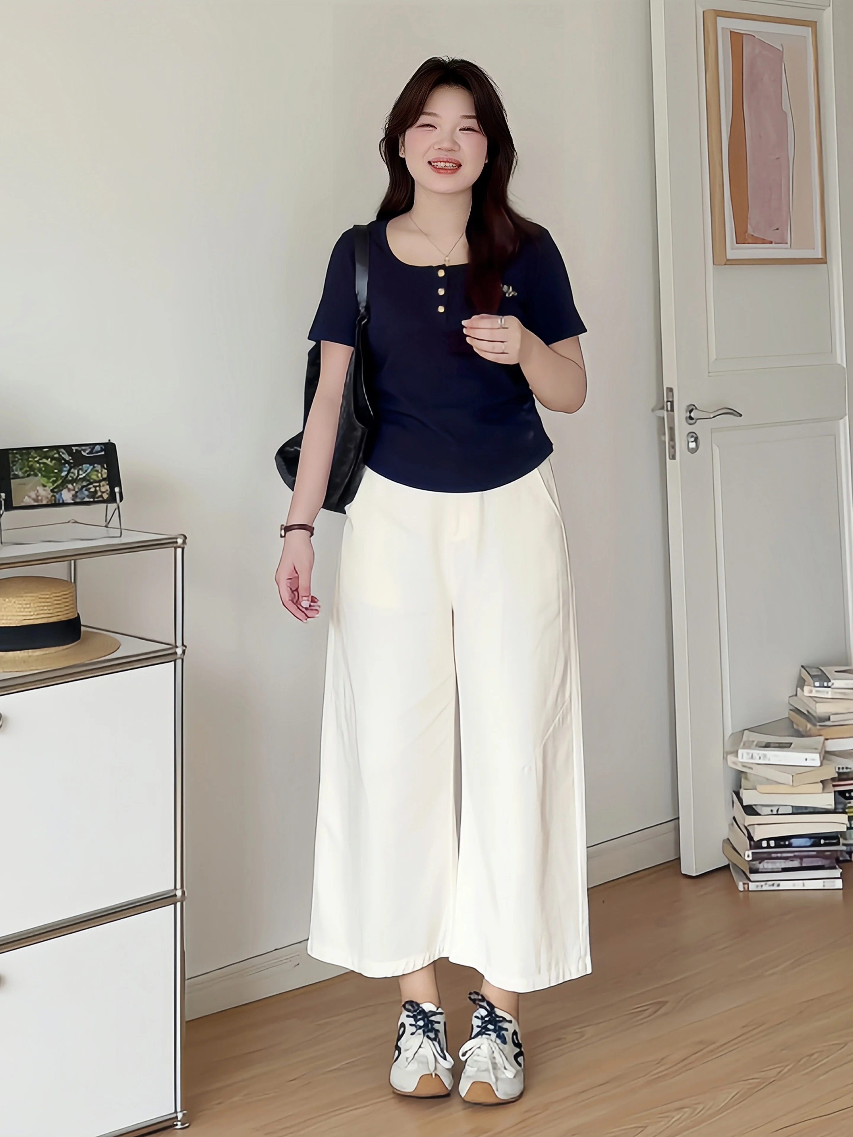 黒いワイドパンツをどう選ぶ？通勤から夏のレジャーまで、最適な使い方を解説