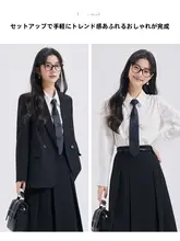 高級グレーのシンプルな女性用ジャケット【春秋用・フィット・洗練されたデザイン】