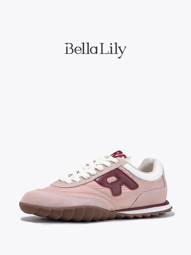 フラットシューズ 歩きやすい ブランド Bella Lily レディース通気性スリムデザイン