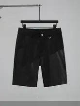 ハーフパンツ メンズ ホワイト ツイル ストレート スリム シンプル カジュアル サマー 「LUUD」