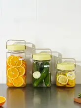 Lock & Lock ガラス密閉容器【食品保存用・防湿・角型・透明・茶葉や穀物用】