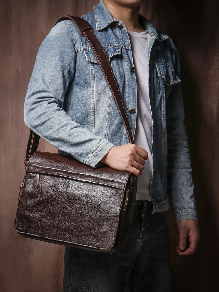 本革製ビジネスバッグ レザー メンズ：クラシックデザインで実用性と耐久性を両立