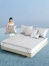 STARZHOME 水洗い可能な氷寒感の涼しいシーツ【抗菌・寝具用】