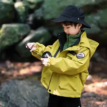 男の子用 三合一アウター【アウトドア・春秋用・防風】（セットアップ対応）
