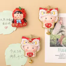 可愛いデザインのカートン冷蔵庫マグネット【樹脂製・立体・装飾用】