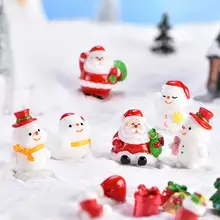 可愛い雪だるまのミニチュア景観！クリスマスデコレーション【デスク用・DIY装飾・雪景色】