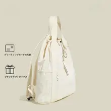 軽量大容量のアウトドア用バックパック【男女兼用・巾着タイプ・バドミントン用】
