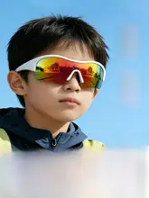 スポーツ用サングラス【子供用・防風・自転車・スピードスケート対応】