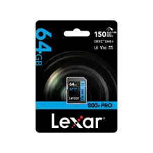 SDXCカード【800xPro・UHSI・高速転送対応】