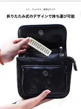 折りたたみ式ヘアブラシ【ポータブル・マッサージ機能・静電気防止】