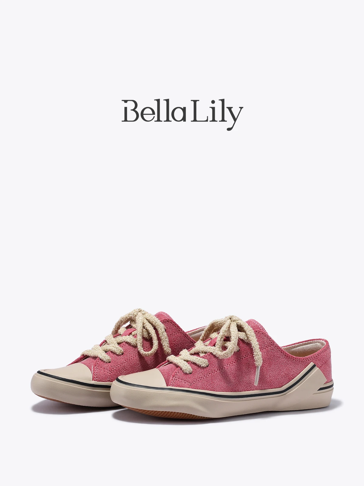 レトロスポーツカジュアルシューズ：Bella Lilyの軽量通気設計が歩きやすさを実現