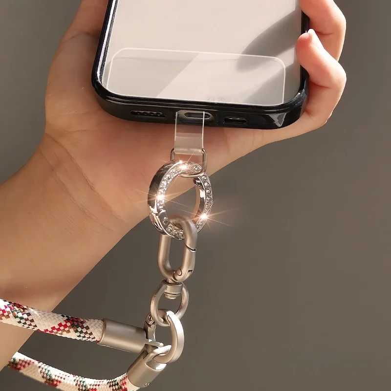透明固定クリップ付きスマホストラップ：珍格ZGモデルの実用性と空間節約設計