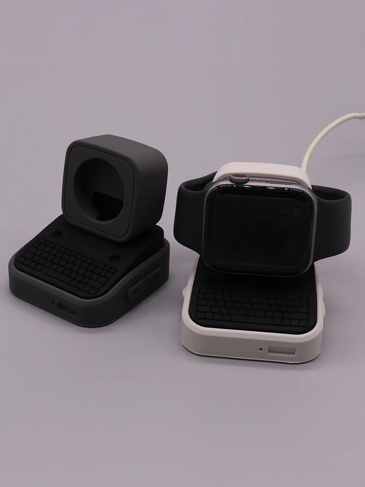 充電スタンド Apple Watch 4 5 6 7 8 共通 シリコン ヴィンテージ