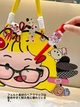 かわいいメガネスタンド付き多機能ヘアゴムクリップ【壁掛け・キャラクター・収納便利】