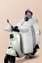 電動バイク用防風カバー【冬用・加绒・撥水】