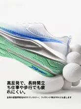 Xtep 夏用ランニングシューズ【通気性メッシュ・軽量・クッションソール】