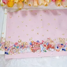 狐猫オリジナル布地 可愛いハムスター柄BJD人形用衣装生地【DIY手作り・ポップコーンデザイン】